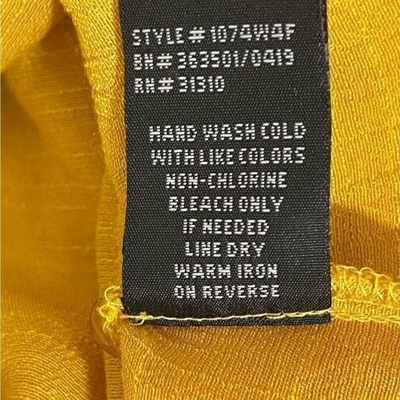 By & By sz sm shirt golden looks liken a textured linen without the wrinkles - Picture 11 of 12